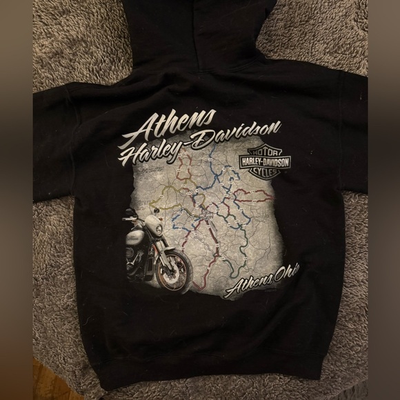 HARLEY- DAVIDSON Athens Men's HOODIE - Picture 4 of 10